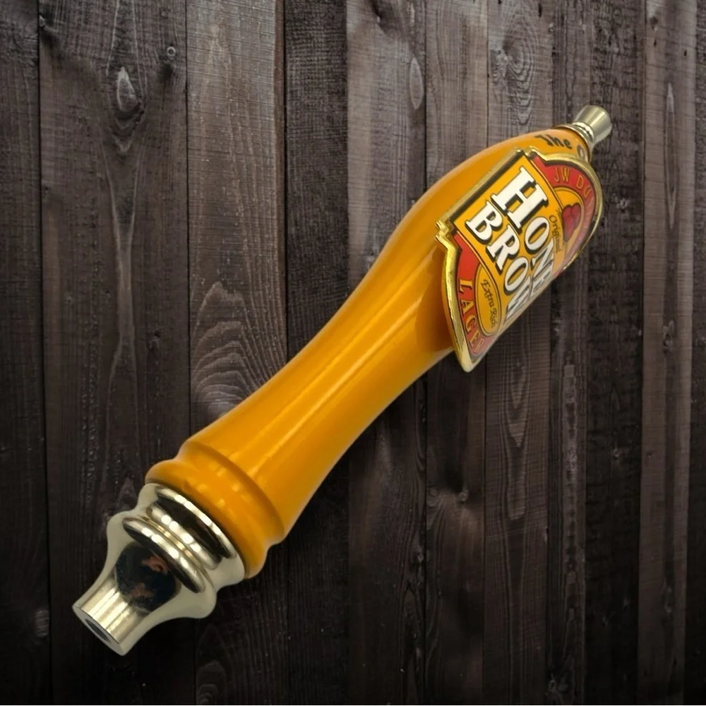 Honey Brown Lager Beer Tap Handle NIB!
